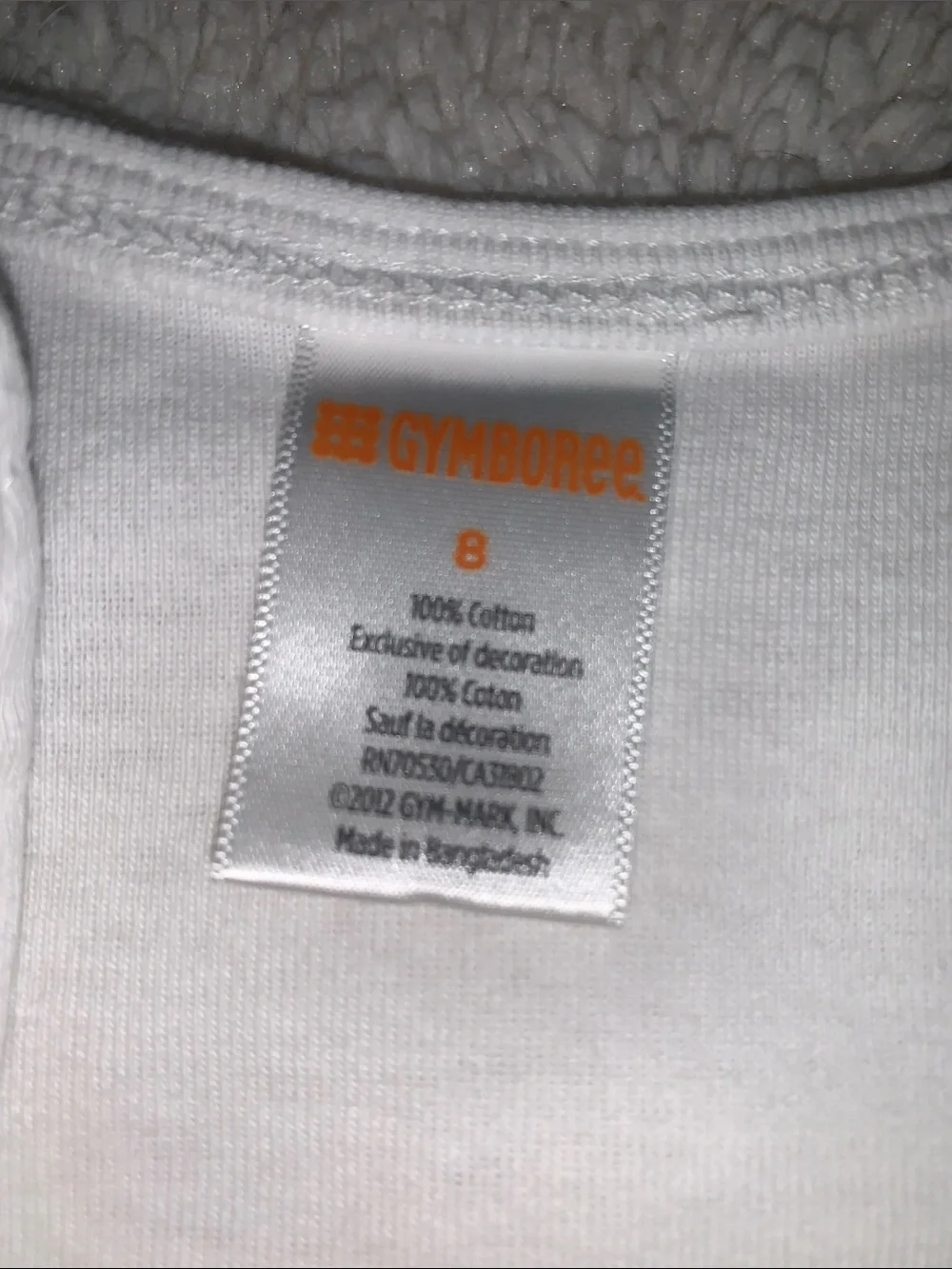 Gymboree White Floral & Shell Tank Top 8